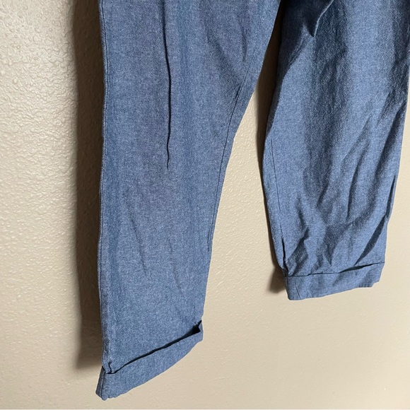 NWOT - BP - Chambray Jean Colored lightweight loose flowy pants trousers - Cute! - Picture 6 of 10